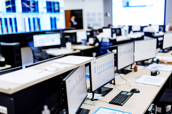 Trading platform representing fractional CTO services for FinTech